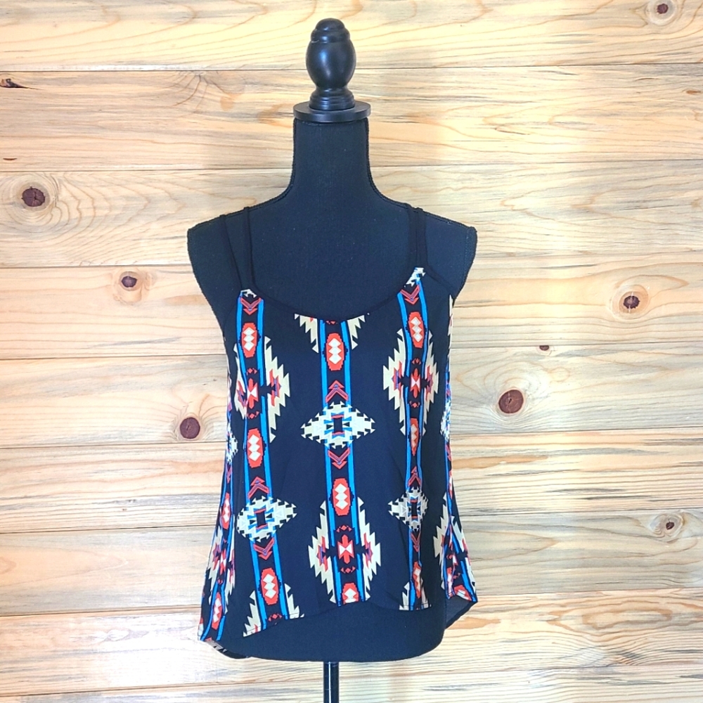 Society Girl Ladies Southwest Tank Top Medium